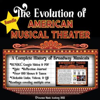 from which stage genres did american musical theater develop? the evolution of American musical theater is deeply intertwined with its theatrical predecessors and influences.